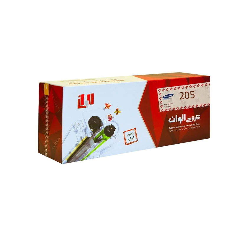 تونر مشکی الوان کد 205