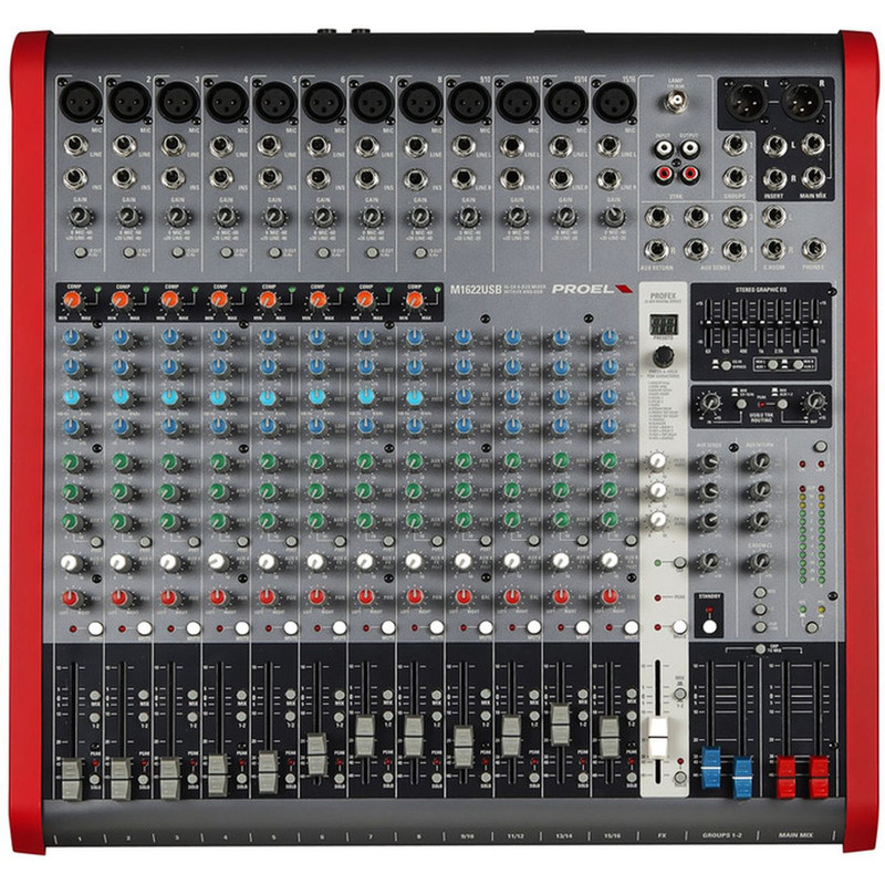 میکسر صدا پروئل مدل M1622USB