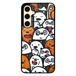 AKAM AMC-WSGS24FE-PANDA-8 Cover For Samsung Galaxy S24 FE