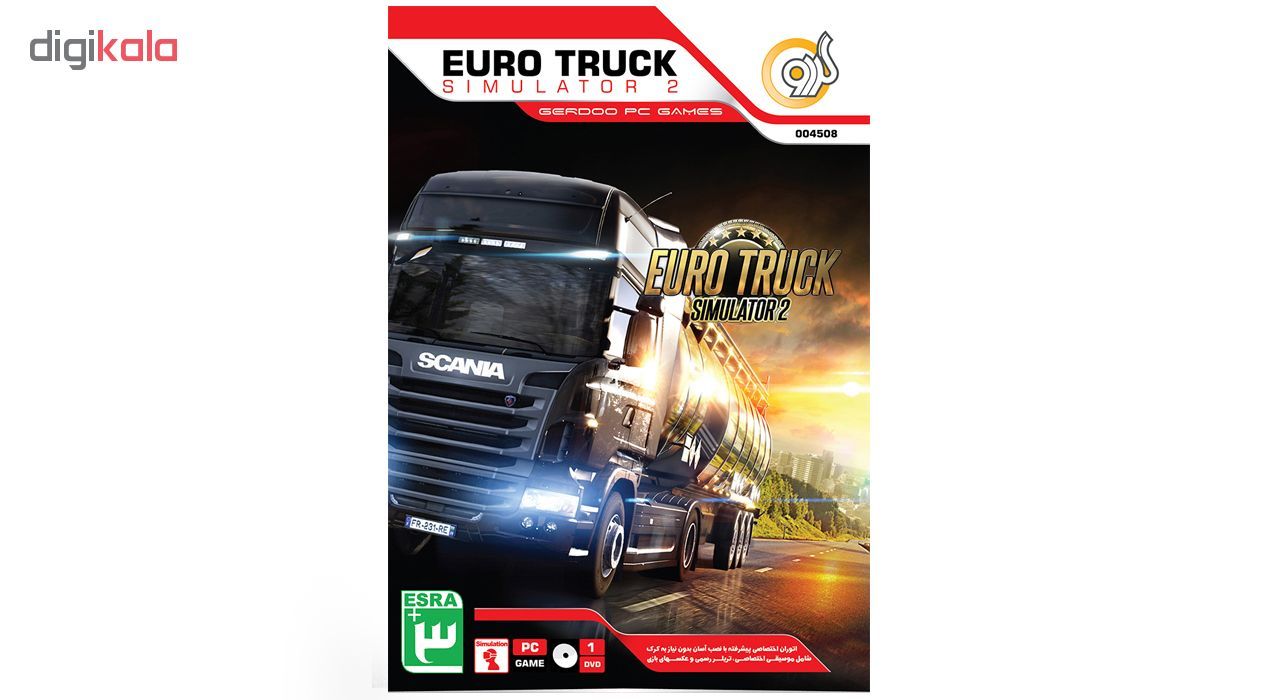 بازی گردوEuro Truck Simulator 2 مخصوص PC