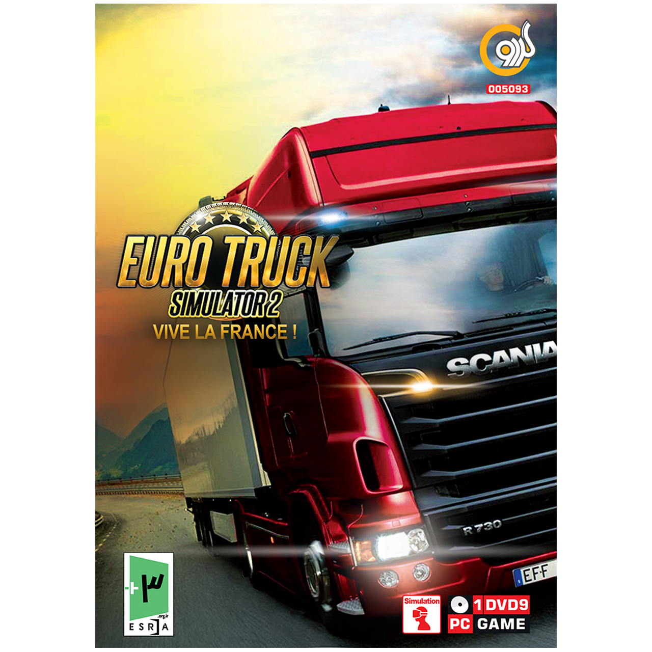 بازی گردو Euro Truck Simulator 2: Vive la France مخصوص PC