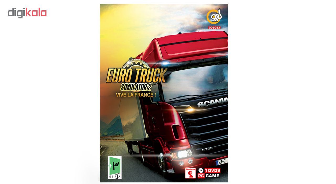 بازی گردو Euro Truck Simulator 2: Vive la France مخصوص PC