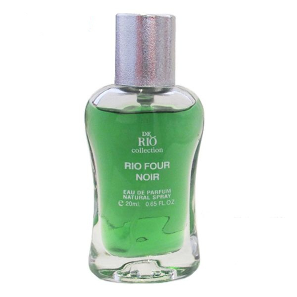عطر جیبی مردانه ریو کالکشن مدل Rio Four Noir حجم 20 میلی لیتر