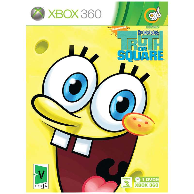 بازی گردو SpongeBobs Truth or Square مخصوص XBOX 360 بازی گردو SpongeBob's Truth or Square مخصوص XBOX 360