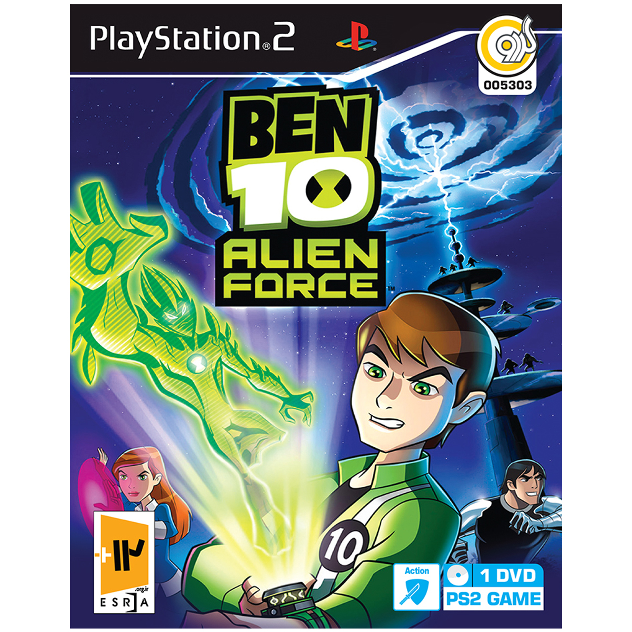 بازی گردو BEN 10 Alien Force مخصوص PS2