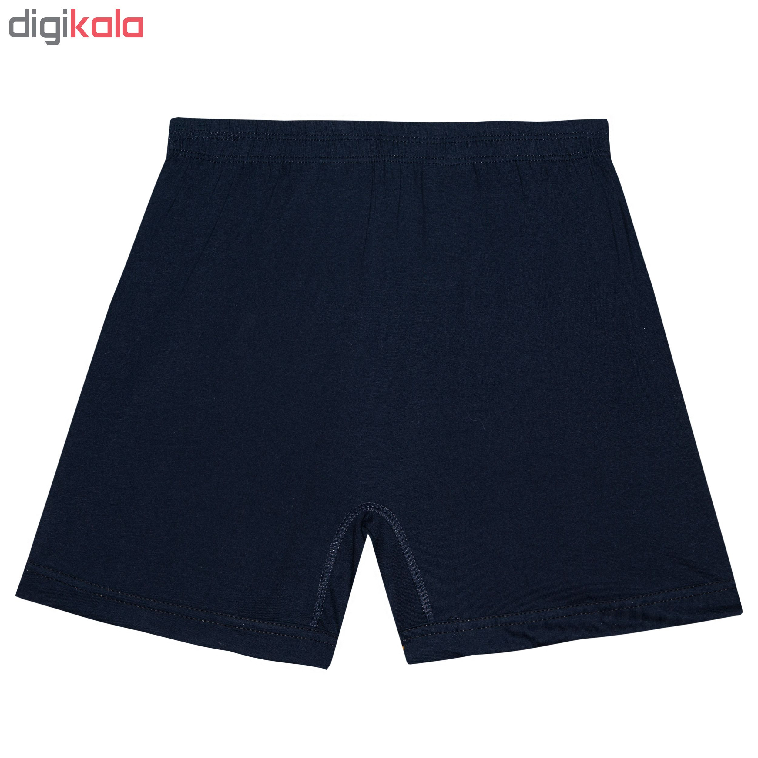 شورت مردانه آیدا مدل 3091Gray- Dblu