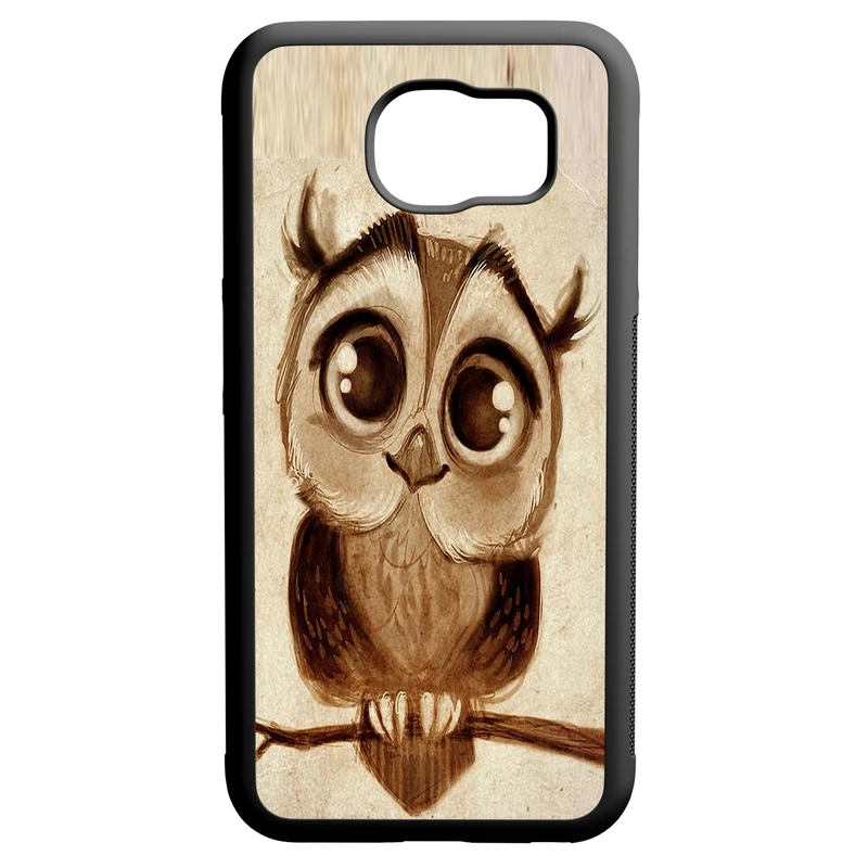 کاور طرح جغد کد 110151 مناسب برای گوشی موبایل سامسونگ galaxy s6