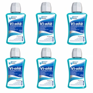 دهان شویه وی وان مدل General Cool Mint حجم 330 میلی لیتر بسته 6 عددی