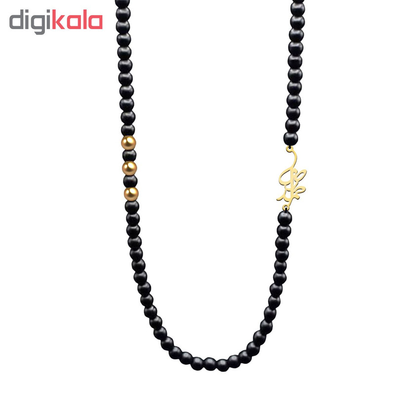 گردنبند نقره مردانه ترمه 1 طرح احمدرضا کد M134 گردنبند نقره مردانه ترمه 1 طرح احمدرضا کد M134