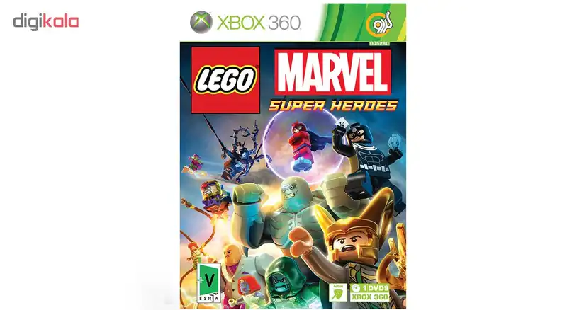 بازی گردو Lego Marvel Super Heroes مخصوص XBOX 360