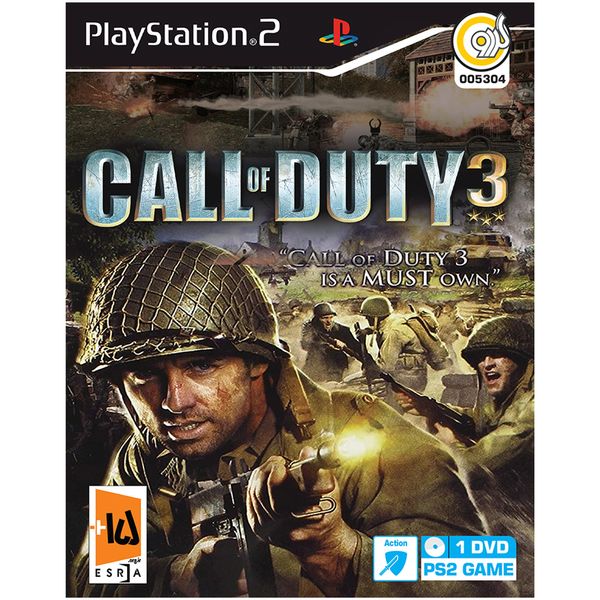 بازی Call of Duty 3 مخصوص PS2 نشر گردو