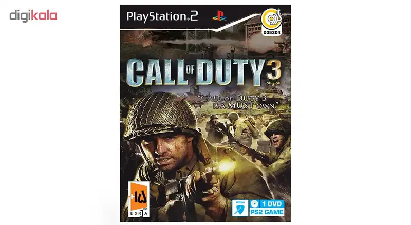 بازی Call of Duty 3 مخصوص PS2 نشر گردو