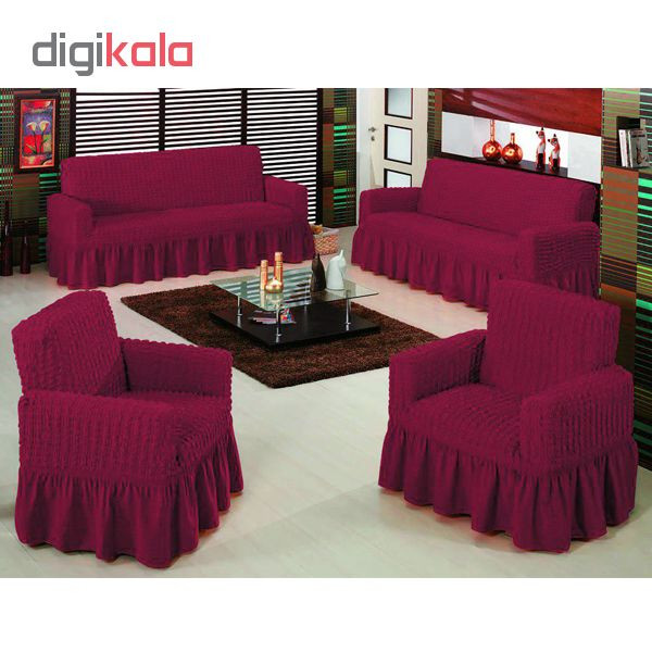 کاور مبل هفت نفره طرح Beauty Home V05