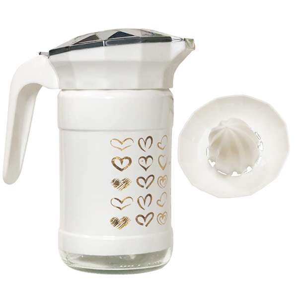 پارچ همراه با درب آبمیوه گیری کمیکس طرح Love 1500سی سی مدل 8034 کد 101100