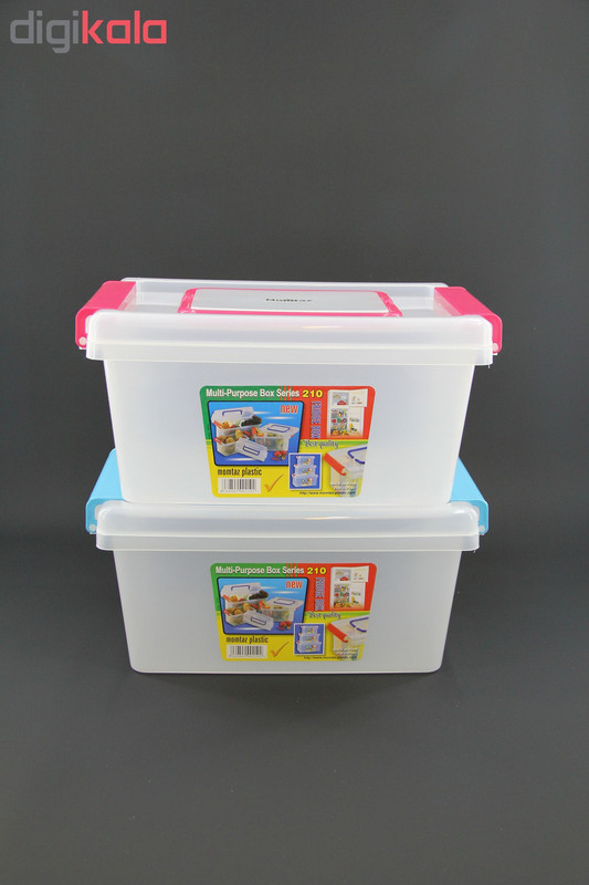 ظرف نان ممتاز پلاستیک مدل 210 ظرفیت ۷ لیتری