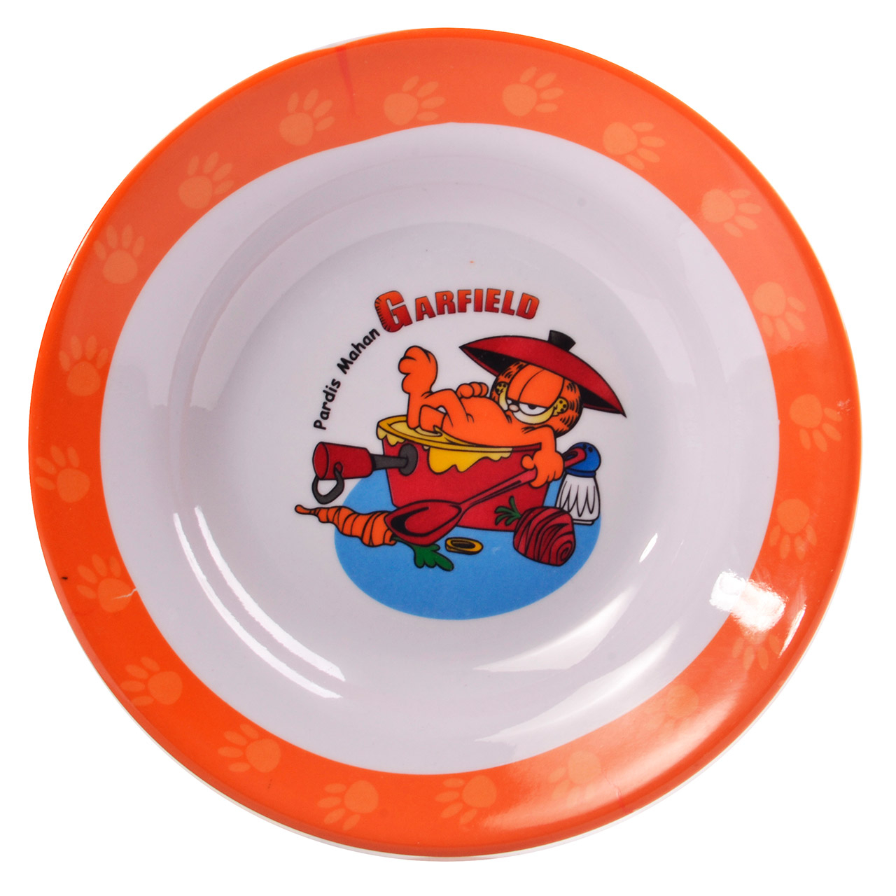 بشقاب خورشت خوری کودک مهروز کد 1215 طرح گارفیلد