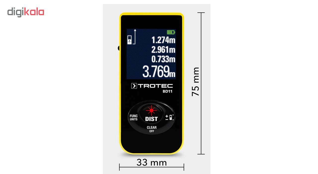 متر لیزری تروتک مدل BD11