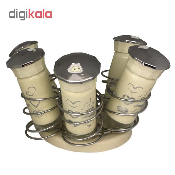 ست ادویه 6 پارچه کمیکس مدل 706 کد 101118