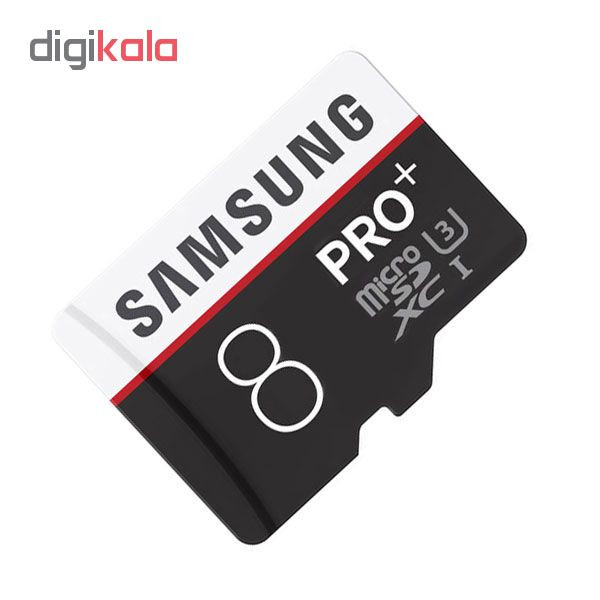 کارت حافظه‌ microSDXC سامسونگ مدل pro کلاس 10 استاندارد U3 سرعت 80MBps ظرفیت 8 گیگابایت