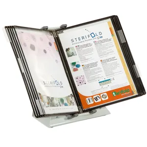 پایه نگهدارنده کاغذ رومیزی تاریفولد مدل Sterifold Anti Microbe به همراه 10 کاور
