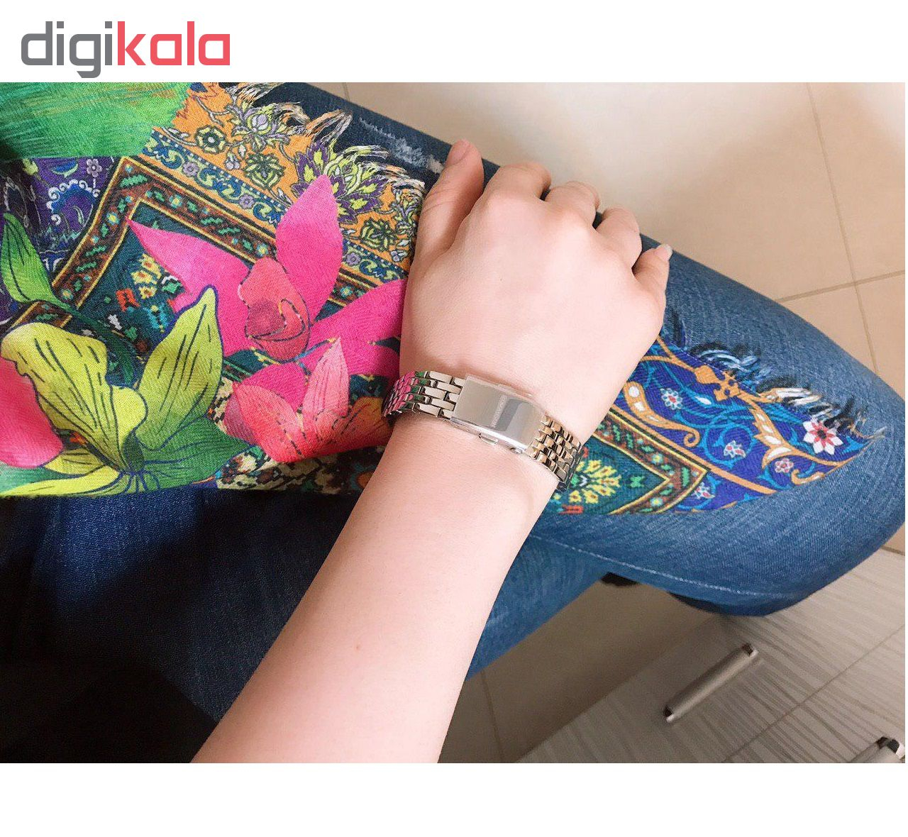 ساعت مچی عقربه ای زنانه رومانسون مدل RM8A17TLWWAS2W