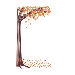نقد و بررسی استیکر دیواری والتت طرح درخت پاییزی توسط خریداران