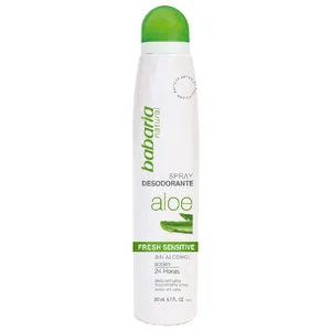 اسپری ضد تعریق زنانه باباریا مدل Aloe حجم 200 میلی لیتر