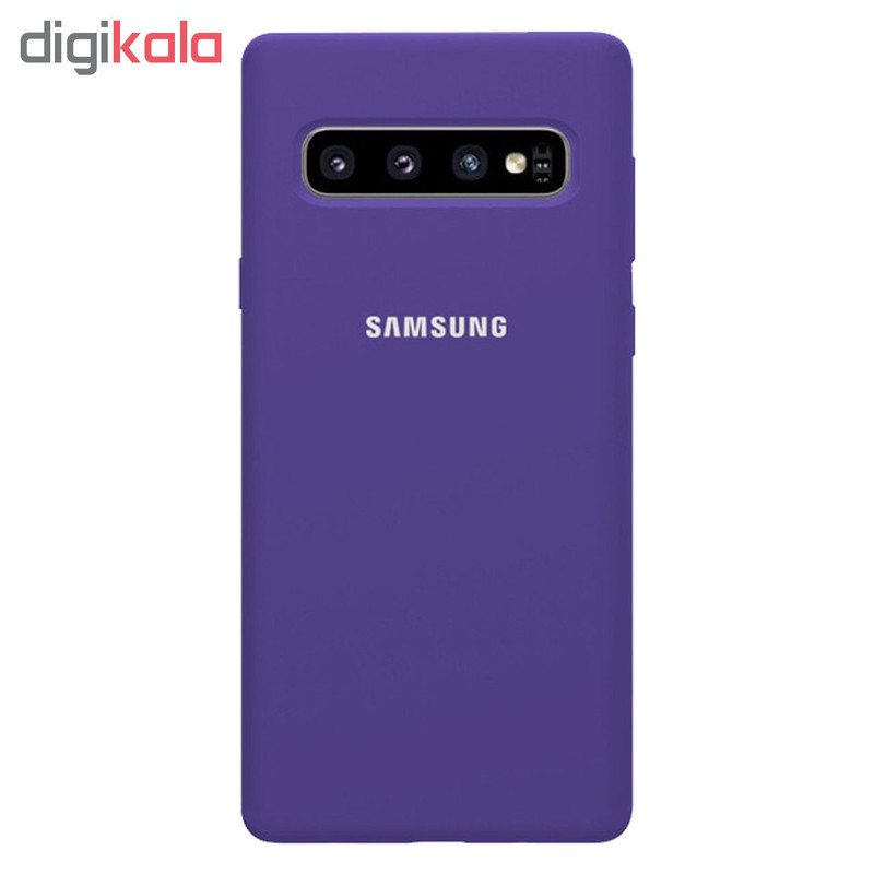 کاور سیلیکونی مدل Silky soft-touch مناسب برای گوشی موبایل سامسونگ Galaxy S10