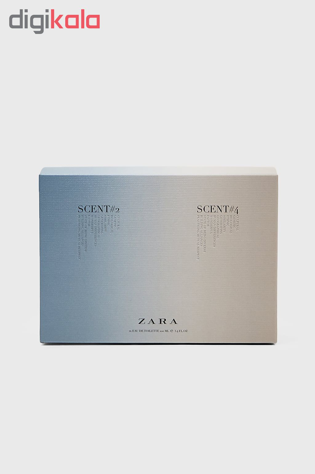 ست ادو تویلت مردانه زارا کد 0045/592 حجم 100 میلی لیتر