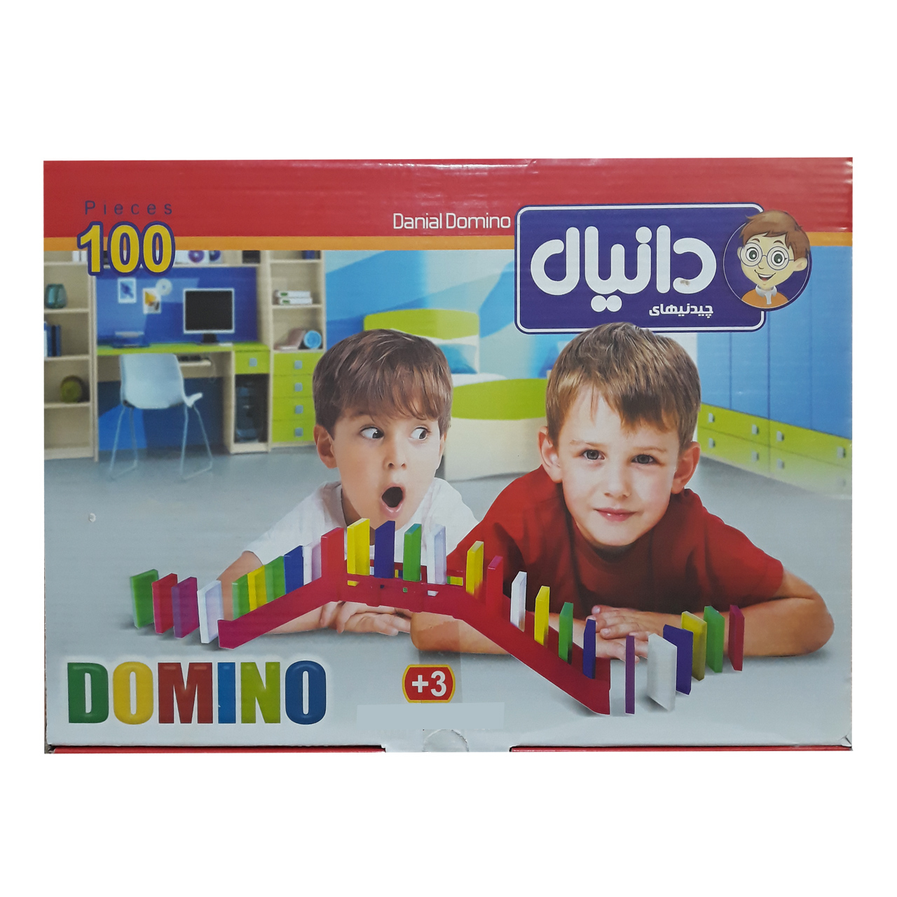 بازی فکری چیدنیهای دانیال طرح دومینو کد D100-T