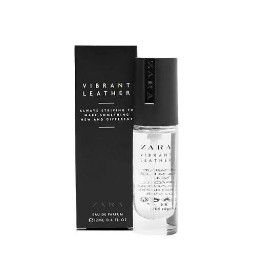 عطر جیبی مردانه زارا مدل VIBRANT LEATHER حجم 12 میلی لیتر