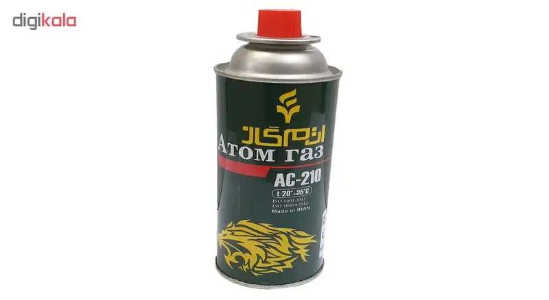 کپسول گاز اتم گاز مدل S50 حجم 220 گرم بسته 4 عددی