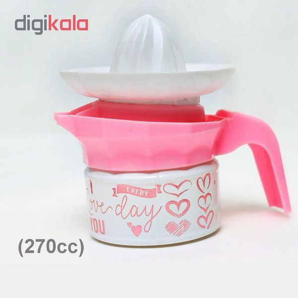 آبمیوه گیری کمیکس طرح Love ظرفیت 270 سی سی مدل 8022 کد 101092