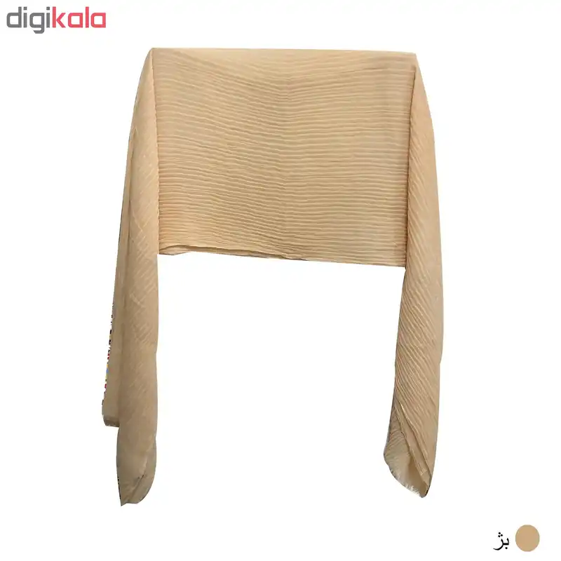 شال زنانه طرح پلیسه کد P22