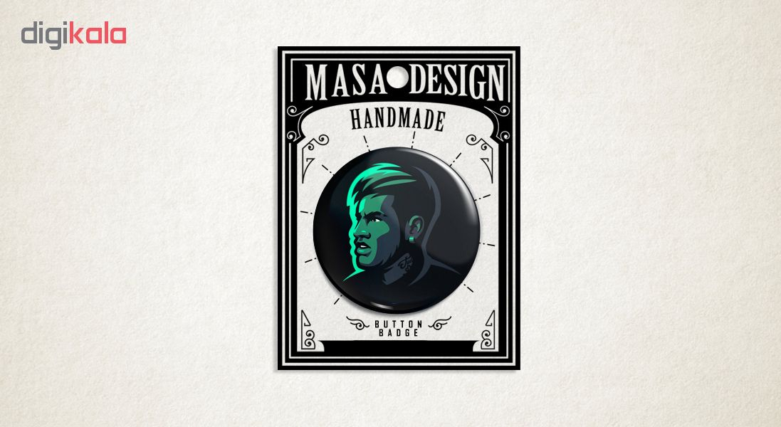 پیکسل ماسا دیزاین تیم فوتبال پاری سن ژرمن نیمار استیکر کد ASC28