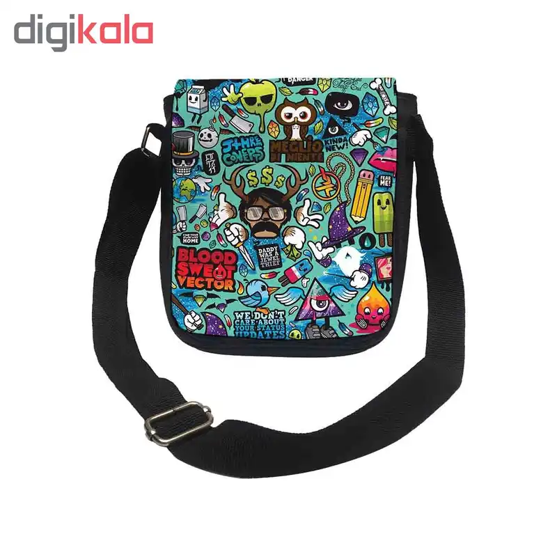 کیف رودوشی پسرانه طرح کارتون کد k152