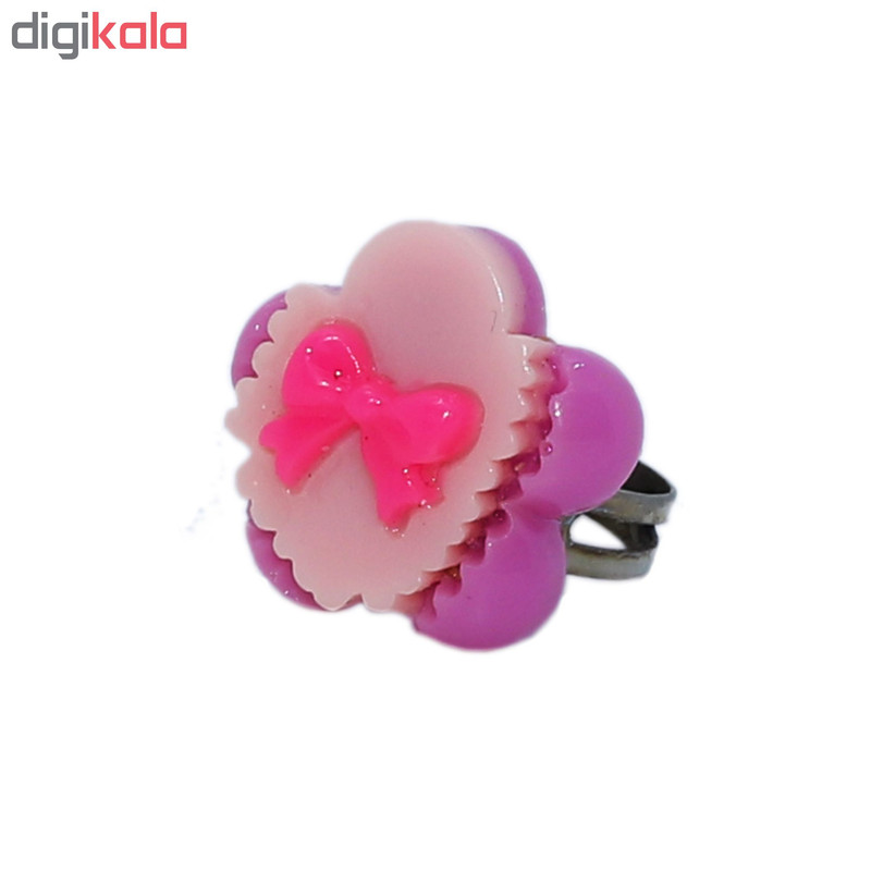 انگشتر دخترانه کد 002 مجموعه سه عددی