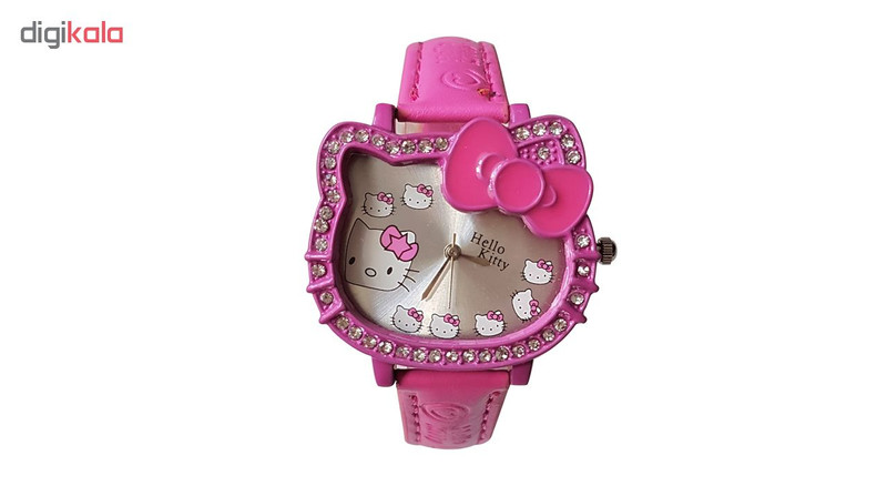 ساعت مچی عقربه ای دخترانه کیتی کد KS ساعت مچی عقربه ای دخترانه کیتی کد KS