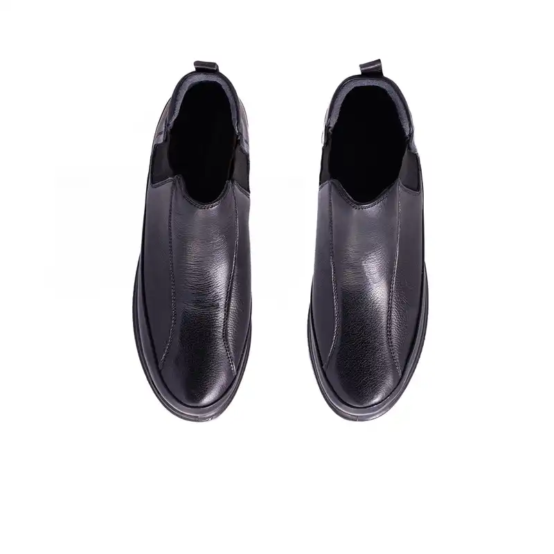 نیم بوت زنانه مدل روژان رنگ مشکی