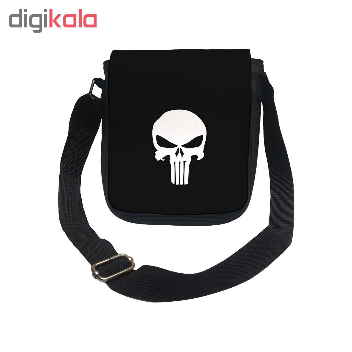 کیف دوشی مدل punisher skull کد k177 -  - 2