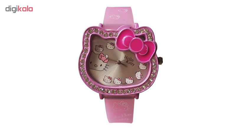 ساعت مچی عقربه ای دخترانه هلو کیتی کد AKP ساعت مچی عقربه ای دخترانه هلو کیتی کد AKP
