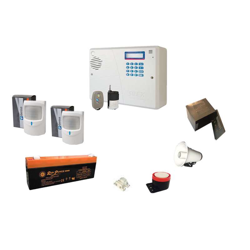 سیستم دزدگیر سیم کارتی سایلکس مدل SP408 سیستم دزدگیر سیم کارتی سایلکس مدل SP408