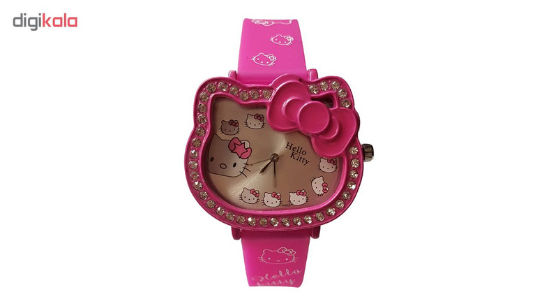 ساعت مچی عقربه ای دخترانه کیتی کد AKS ساعت مچی عقربه ای دخترانه کیتی کد AKS
