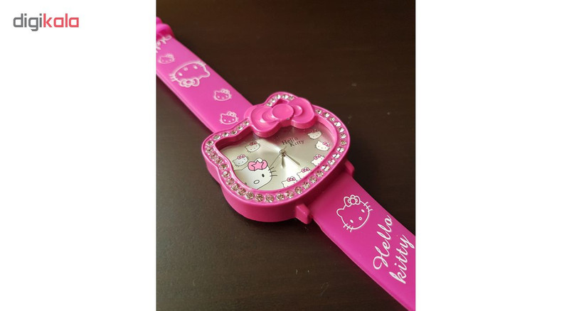 ساعت مچی عقربه ای دخترانه کیتی کد AKS ساعت مچی عقربه ای دخترانه کیتی کد AKS