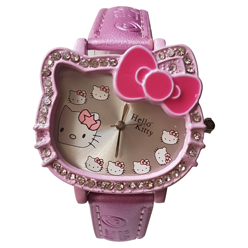 ساعت مچی عقربه ای دخترانه کیتی کد KS ساعت مچی عقربه ای دخترانه کیتی کد KS