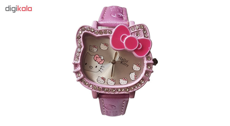 ساعت مچی عقربه ای دخترانه کیتی کد KS ساعت مچی عقربه ای دخترانه کیتی کد KS