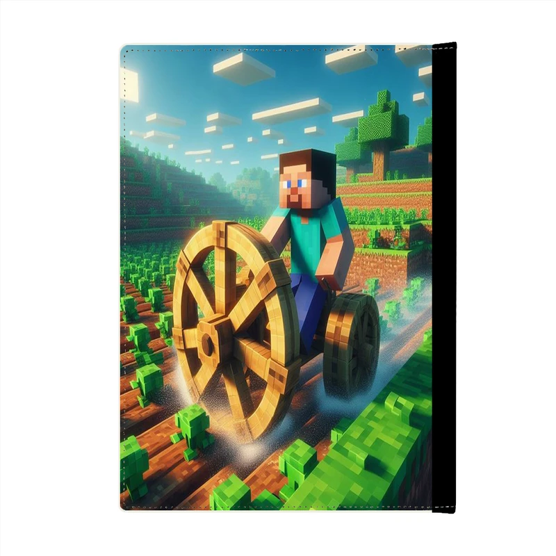 کلاسور پاد آفرین مدل فانتزی طرح گیم بازی ماینکرافت کد p866