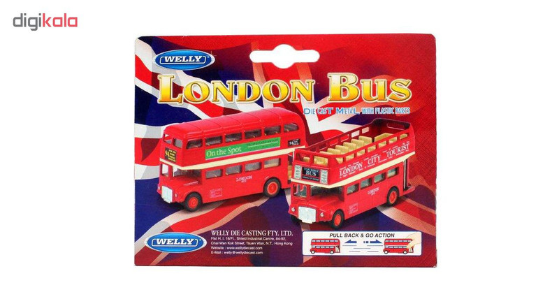 ماشین بازی ولی مدل London Bus Collectors Edition