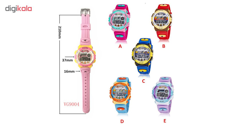 ساعت مچی دیجیتال پسرانه گراویتی مدل VG9004 ساعت مچی دیجیتال پسرانه گراویتی مدل VG9004