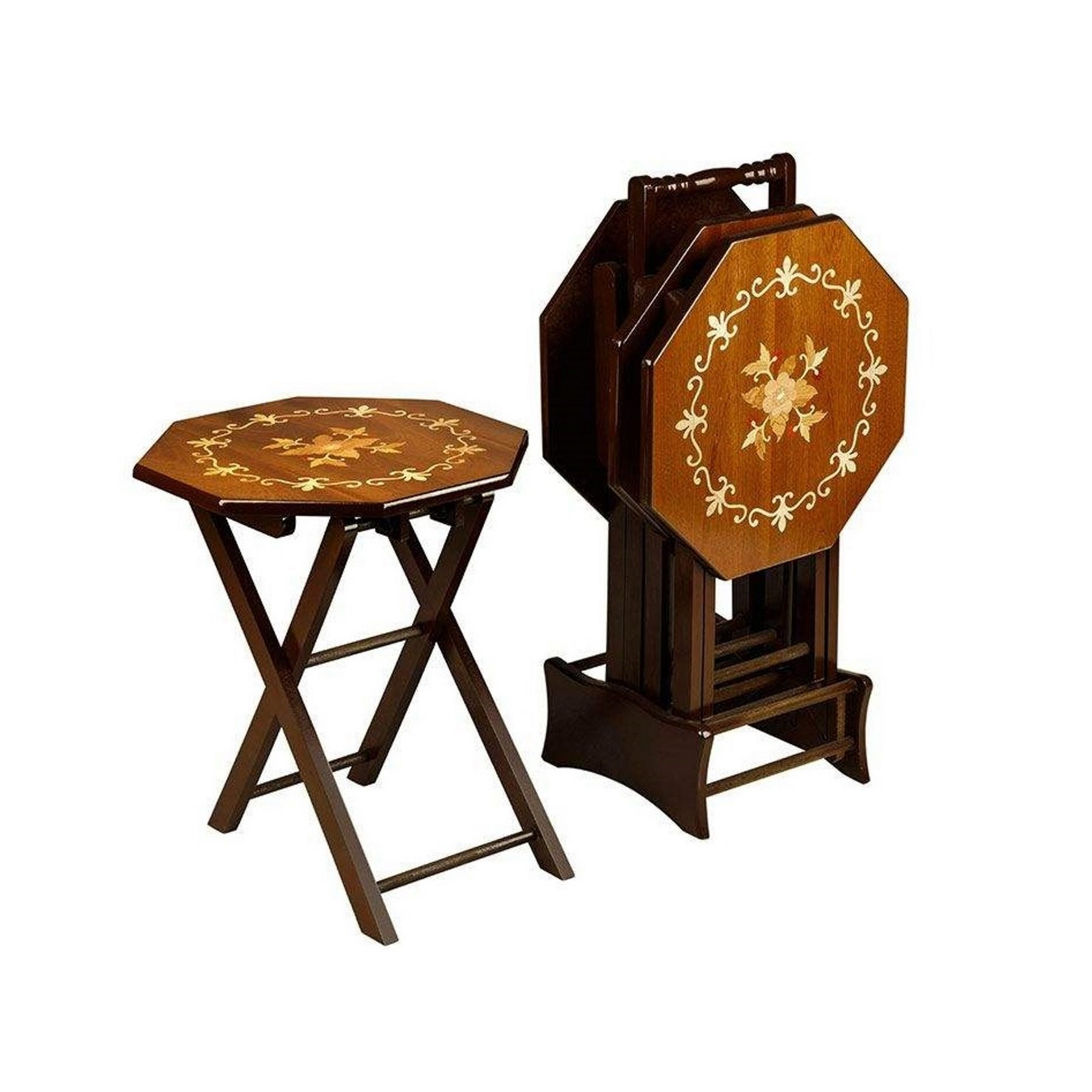 میز عسلی مدل J103 مجموعه 4 عددی